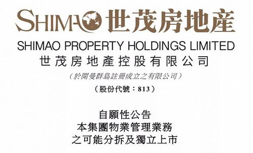 分拆物業上市風口下,世茂用什么去角逐市場