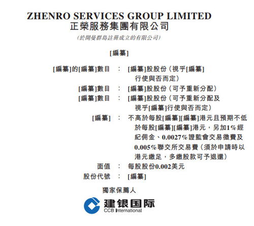 ipo簡(jiǎn)報(bào) 2020正榮集團(tuán)也 趕流行 ,擬分拆物管公司赴港上市